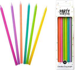Haza Original Verjaardagskaarsjes Bright 15,5 Cm 16 Stuks