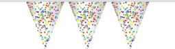 Haza Original Vlaggenlijn Confetti 10 Meter