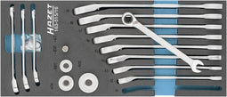 Hazet 163-515/16 HAZET Ring-steeksleutelset 16-delig