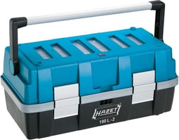 Hazet 190L-3 Gereedschapskist (leeg) Kunststof Zwart, Blauw, Zilver
