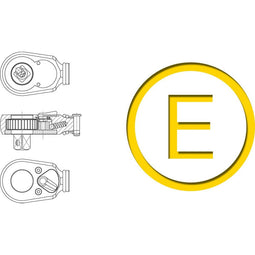 Hazet 916SP/7-1 Reparatieset ratelwiel