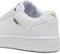 PUMA Court Classic - Unisex Sneakers - SoftFoam+ - PUMA White-PUMA Gold