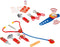 Klein Toys dokterskoffer - bloeddrukmeter, stethoscoop, thermometer, reflexhamer, injectiespuit, pincet, otoscoop, scharen, pleister - multicolor