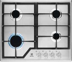 Electrolux EGS6426SX - Ingebouwd Gaskookplaat - 4 zone(s) - Roestvrijstaal