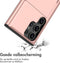 iMoshion Hoesje Geschikt voor Samsung Galaxy S24 Ultra Hoesje - Ruimte voor 2 pasjes - iMoshion Backcover met pasjeshouder - Rosé Goud