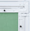 vidaXL - Toegangspaneel - met - Aluminium - Frame - en - Gipsplaat - 250x250 - mm