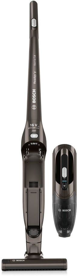 Bosch Readyy'y BCHF2MX16 - Steelstofzuiger - Snoerloos 2-in-1 met kruimelzuiger - 40 min werktijd