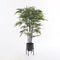 Mica Decorations Bamboe Kunstplant - H140 x Ø95 cm - zwart