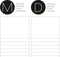 Sigel bureauonderlegger - 42x29,7cm - wit - week planner - 30 vel - kalender 2023/2024 - SI-HO506