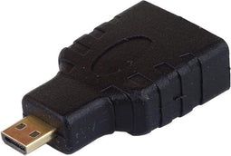 PremiumCord HDMI - microHDMI F/M - 1920 x 1080 Pixels - Zwart