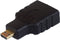 PremiumCord HDMI - microHDMI F/M - 1920 x 1080 Pixels - Zwart