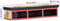 vidaXL - TV - Kast - Wandgemonteerd - Meerkleurig - 100x30x22cm - Engineered - Wood