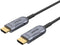 UNITEK C11028DGY HDMI kabel 10 m HDMI Type A (Standaard) Zwart, Grijs