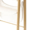 Deryan Luxe Kinderstoel - Meegroei kinderstoel - Inklapbaar - Wit/Houtlook