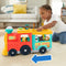 Fisher-Price Little People Grote ABC Dierentrein - Meertalig - Speelvoertuig