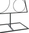 vidaXL - Kerstdecoratie - kerstboom - 150 - cm - metaal - zwart