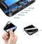 Powerbank 20000 mAh - Mini powerbank - 2x USB-A 2.1A - LED-display - LED zaklamp