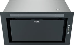 ETNA AI752ZT - Inbouw afzuigkap - 52 cm - 650 m³/h - Mat zwart - Energielabel B - LED verlichting
