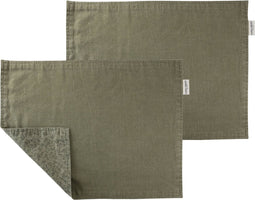 Laura Ashley Kitchen Linen Collectables Placemats set van 2- Wild Clematis Sage