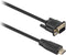 T'nB HDMIVGA2 video kabel adapter 2 m VGA (D-Sub) HDMI Zwart