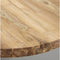 Tafelblad ovaal - 200x100 cm - blank - teak