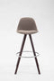 Barkruk Kempele Stof Rond C, Rood