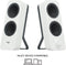 Logitech Z207 - Bluetooth Speakers - Easy-Switch™ functie - Wit (2 stuks)