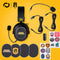 Blade Kings League - Draadloze Gaming Headset - Tri-mode verbinding - Geel en zwart