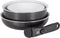 Bo-Camp Expedition - Pannenset - 4-Delig - Inductie - Keramische coating - Zwart (4 stuks)