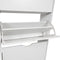 Milton Oldbrook Prato - Schoenenkast - 3 Niveaus - tot 18 Paar Schoenen - Wit - 60x24x119cm