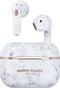 Happy Plugs Hope - Draadloze In-ear Oordopjes - 30 uur batterijduur - Goud/Wit