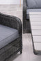 Garden Impressions - Milwaukee - lounge/dining tafel - 170x90xH70 cm - earl grey