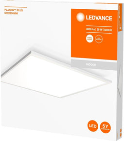 LEDVANCE PLANON Plus Flat panel armaturen voor plafond opbouw 6-X6-cm 36W 84-lm