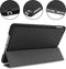 Just in Case iPad Mini (2019) - Smart Tri-Fold Case - Duurzaam kunststof en kunstleder - Zwart