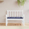 vidaXL - Tuinbankkussen - 110x50x7 - cm - oxford - stof - marineblauw