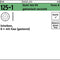 DIN 125 - Stahl 140 HV B 19 - Galvanisch verzinkt - Gal Zn K Form B