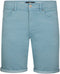 Petrol Denim Shorts - Heren - Marble Blue - Maat XL