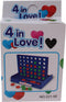 Jonotoys 4-in-love - Reisspel - 2 spelers - Roze