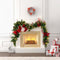Coast Kerstslinger - 270 cm - Warmwit verlichting - Groen Rood