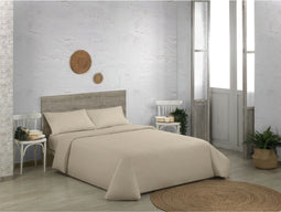 Noorse hoes Alexandra House Living QUTUN Taupe 220 x 220 cm