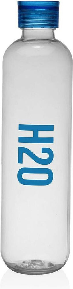 Waterfles Versa H2o Blauw Staal polyestyreen 1 L 9 x 29 x 9 cm