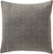 Dutch Decor VERANO - Outdoor Kussenhoes 45x45 cm - waterafstotend en uv-bestendig - Charcoal Gray - antraciet