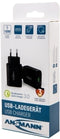 Ansmann Home Charger 130Q - Oplader - 18 W - Qualcomm Quick Charge 3.0 - Zwart