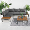 Intimo Garden Loungeset Modena met verstelbare rugleuning