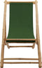 vidaXL - Terrasstoel - bamboe - en - canvas - groen