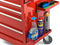 HBM 4-delige magneetbakkenset ROOD