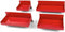 HBM 4-delige magneetbakkenset ROOD