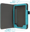 imoshion E-reader Hoesje - Geschikt voor Amazon Kindle (2022) 11th gen, Amazon Kindle (2024) - Vegan Leather Bookcase - Lichtblauw