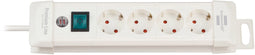 Brennenstuhl Premium-Line - Stekkerdoos 4-voudig - 1,8m kabel - Wit