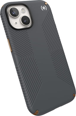 Speck Presidio2 Grip - Smartphonehoesje - Armor Cloud Technologie - Grijs (iPhone 15)